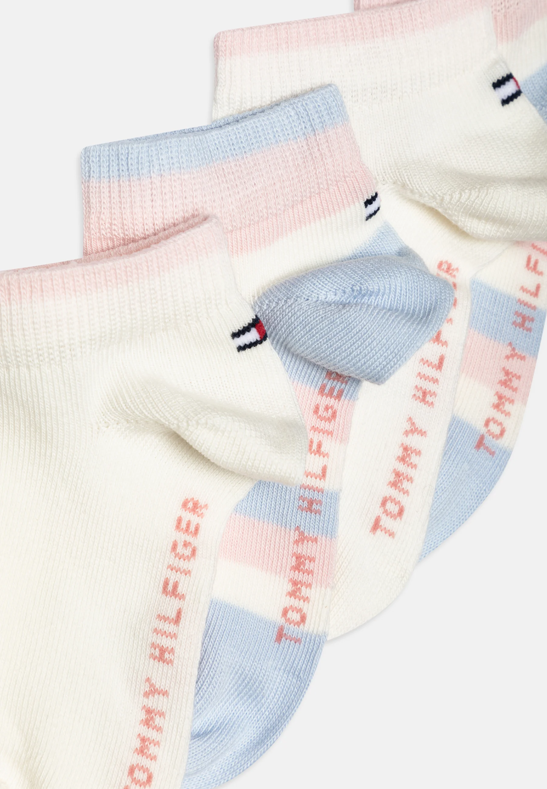 Tommy Hilfiger KIDS BASIC QUARTER UNISEX PACK DE 4 - Calcetines