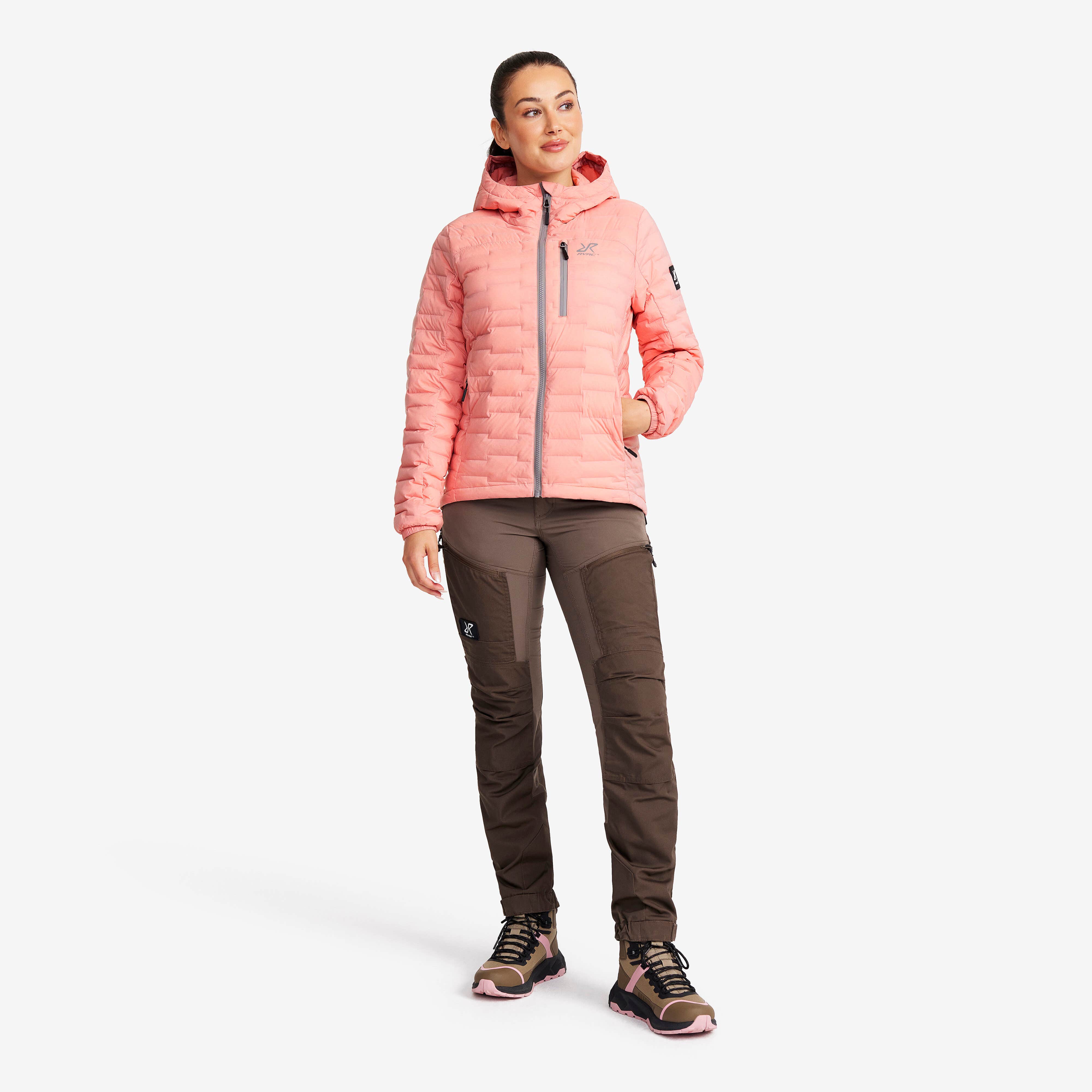 Flex Stretch Down Jacket Femme Blush