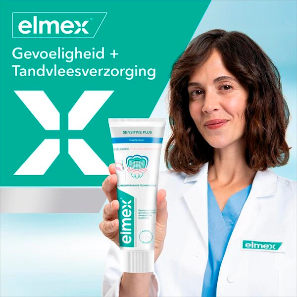Elmex Sensitive Plus Gum Gentle White fogkrém 75ml - Érzékeny fogakra és ínyre