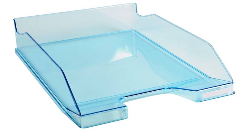 Exacompta Briefablage Classic 113236D Polystyrol 500 Blatt Türkis 65 x 25,5 x 34,6 cm 6 Stück