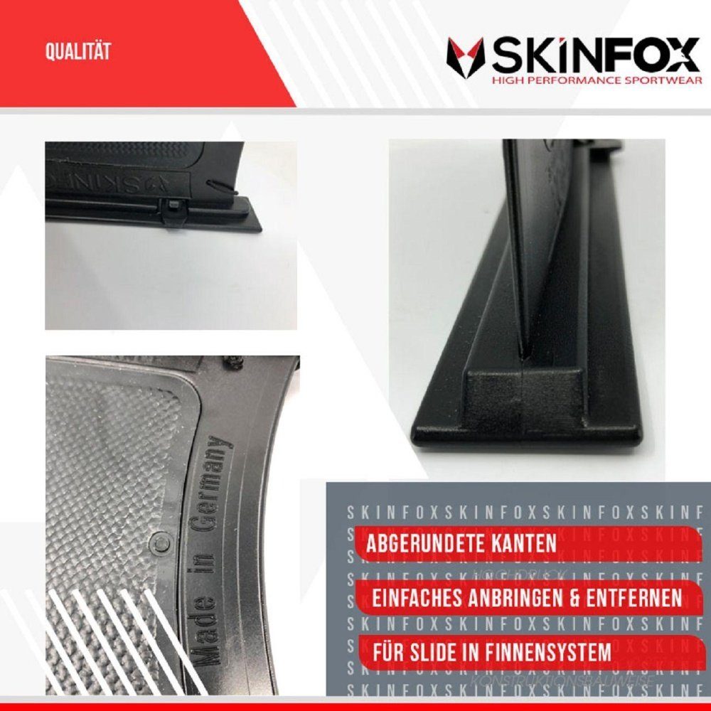 Skinfox Inflatable SUP-Board SKINFOX Flex Finne GREEN SUP Slide-Inn-Finne - MADE in GERMANY