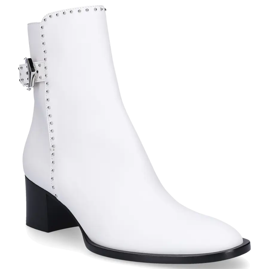 Givenchy - Stiefeletten BE601D40 Kalbsleder - weiß