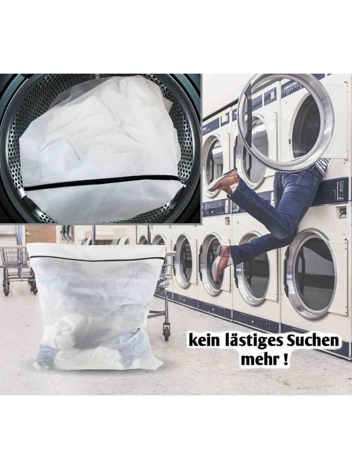 LIEBLINGS Ding Wäschenetz XXL 100x90cm LIEBLINGS Ding Wäschenetz in Weiß günstig kaufen 1
