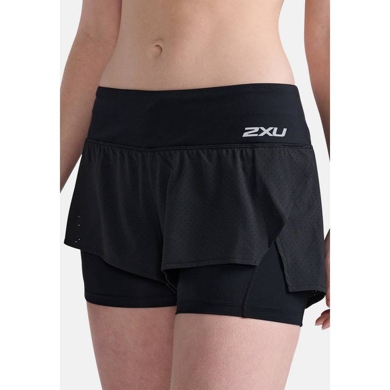2XU Aero 2-in-1 Funktionsshorts Damen