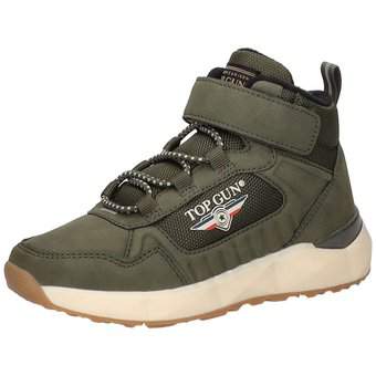 Top Gun Klett Boots in grün