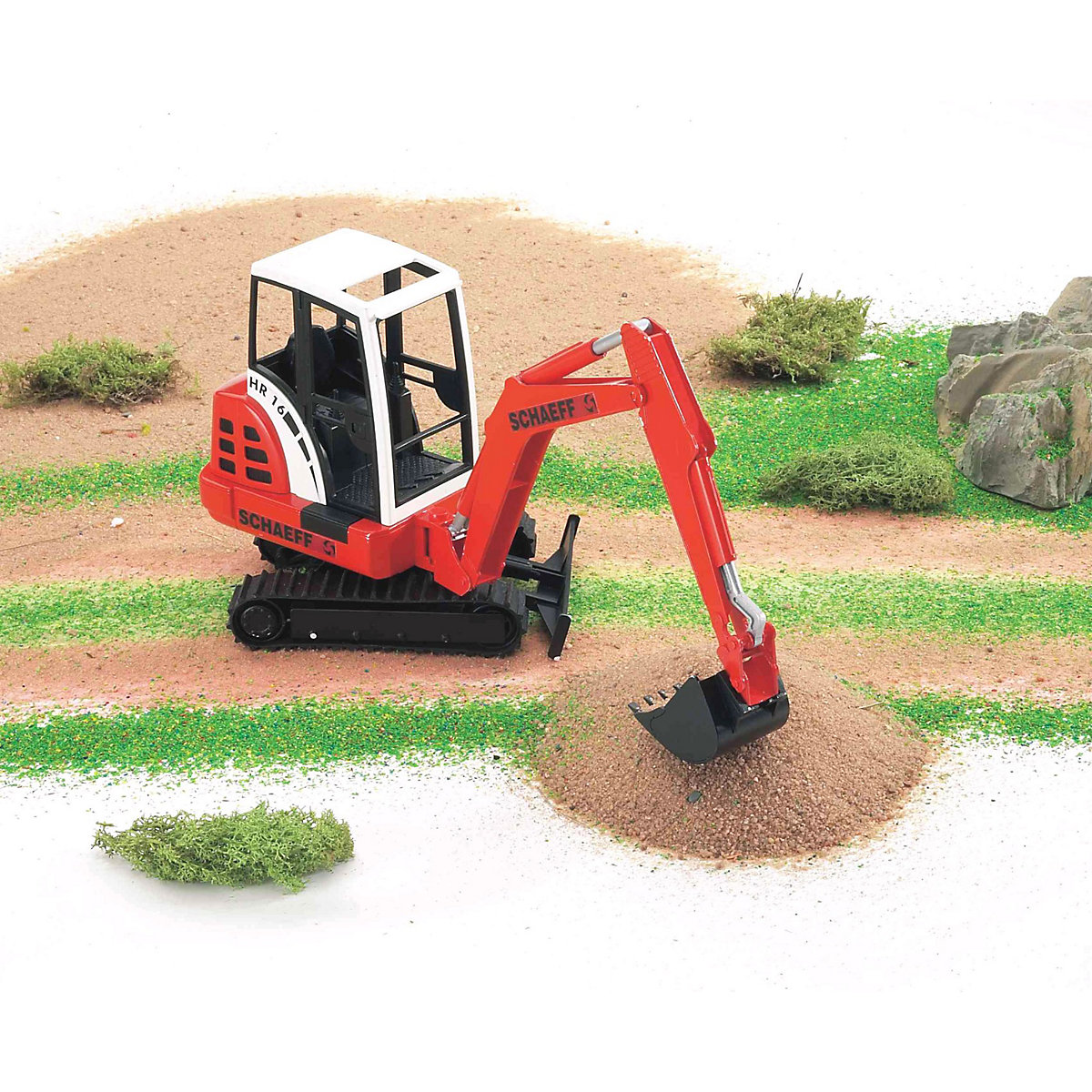 BRUDER 02432 PS Schaeff Mini-Bagger HR 16