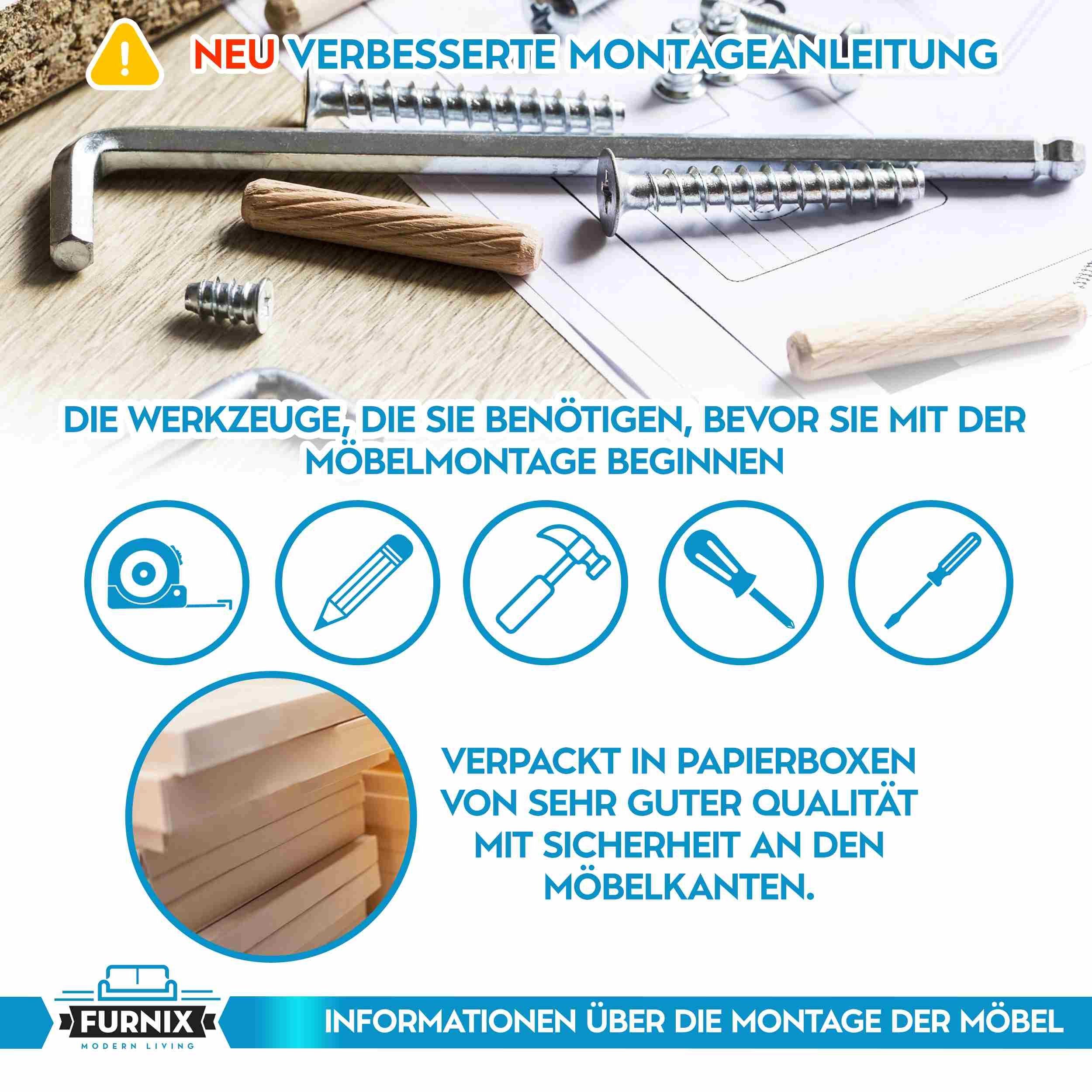 Furnix TV-Board BARGO Lowboard Fernsehschrank, B200 x H34 x T32 cm