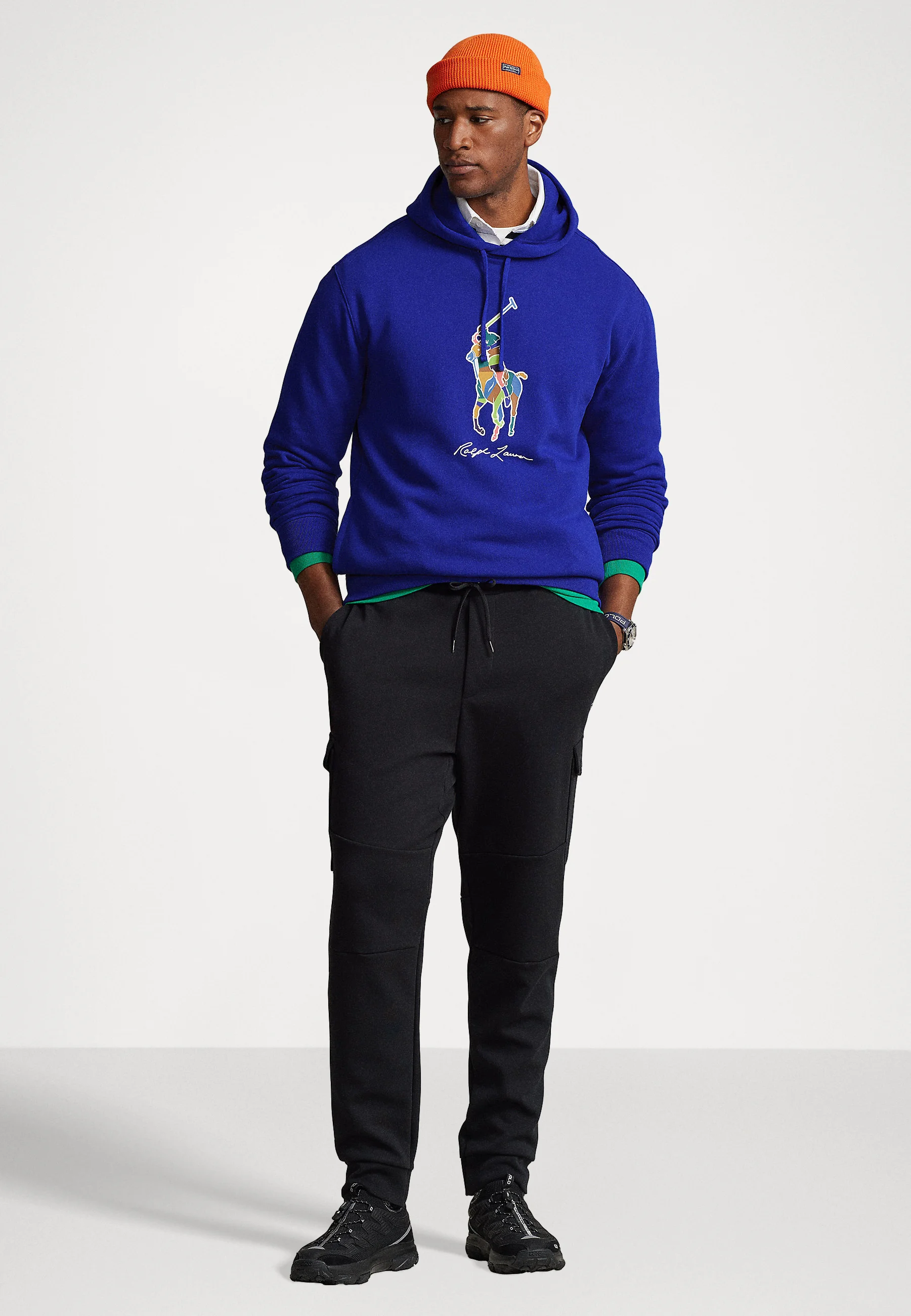 Sudadera Polo Ralph Lauren Big & Tall con capucha y manga larga