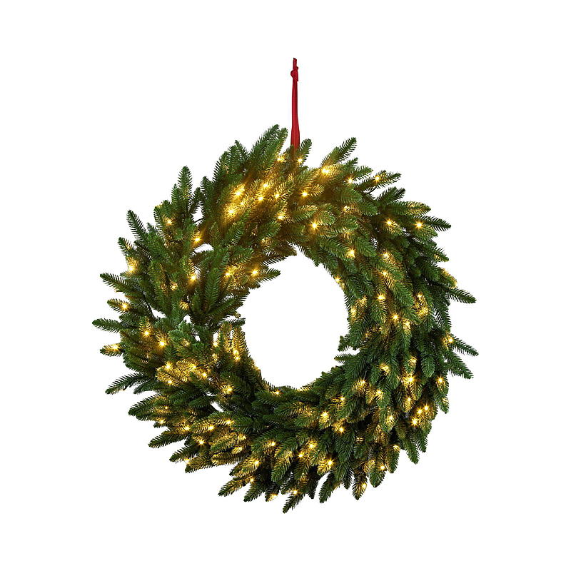 Light IT Krans Geilo, ø 80 cm 150 LED-lys