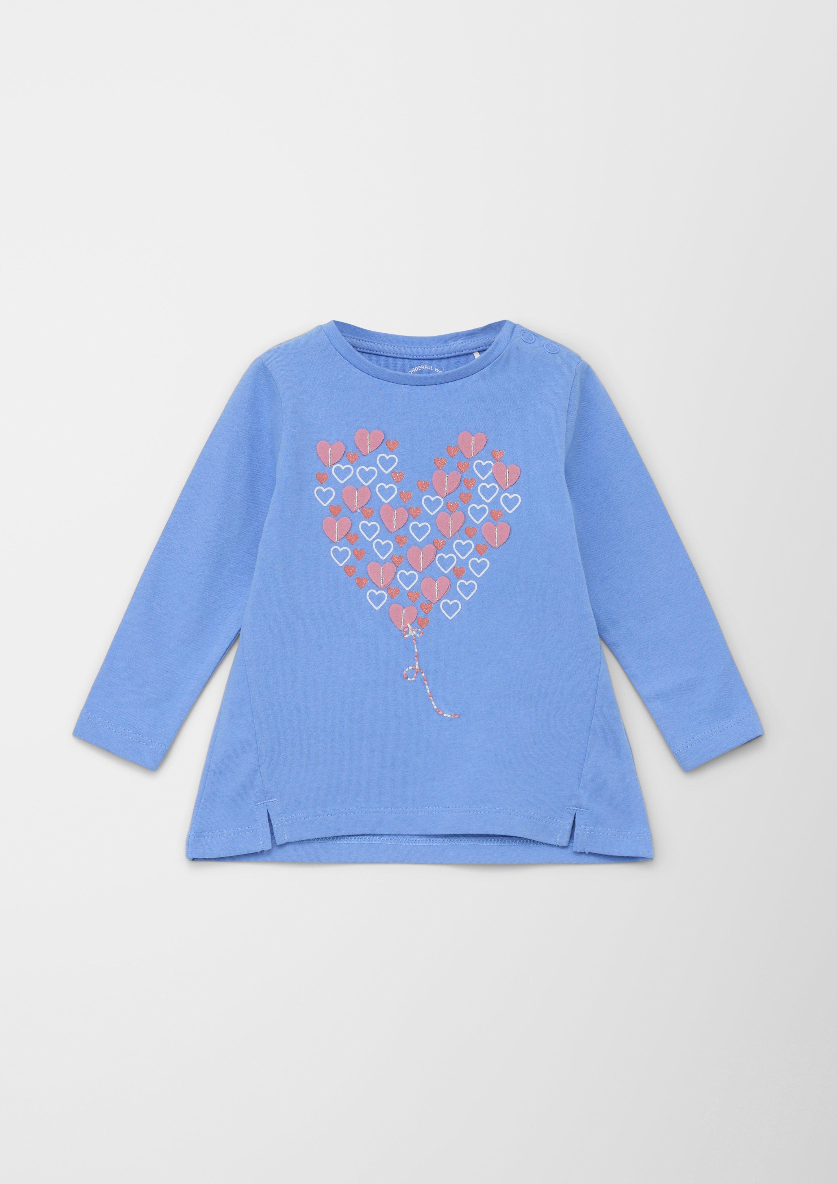 T-Shirt mit Herzmotiv  2128761-5362