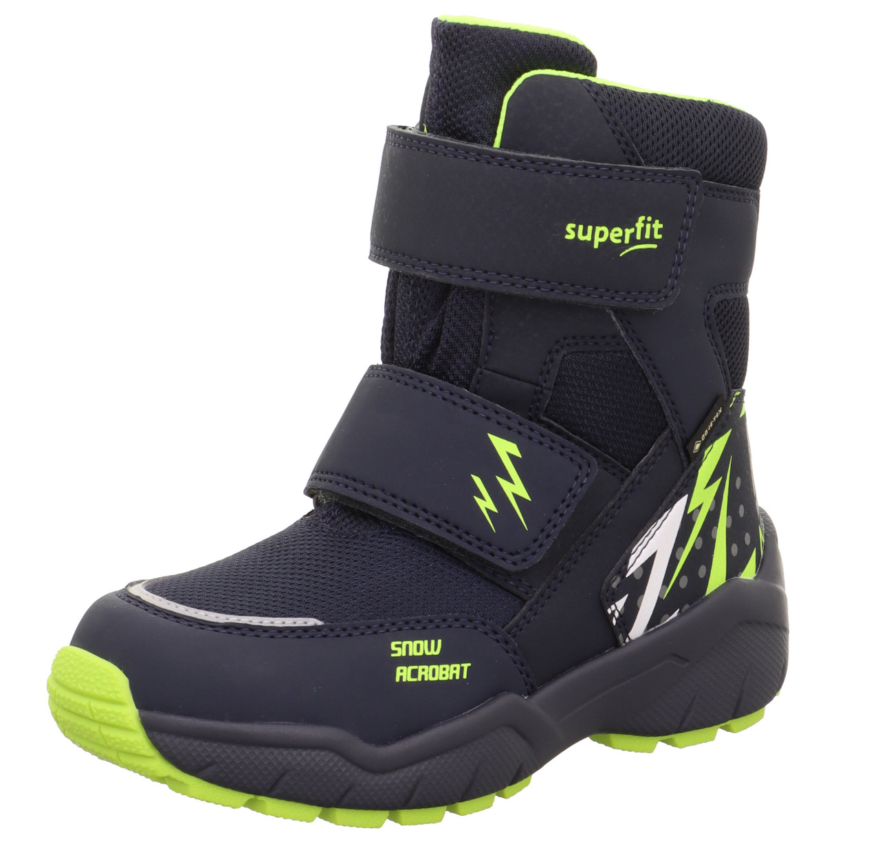CULUSUK 2.0 - Blau/Gelb Boots mit Klettverschluss