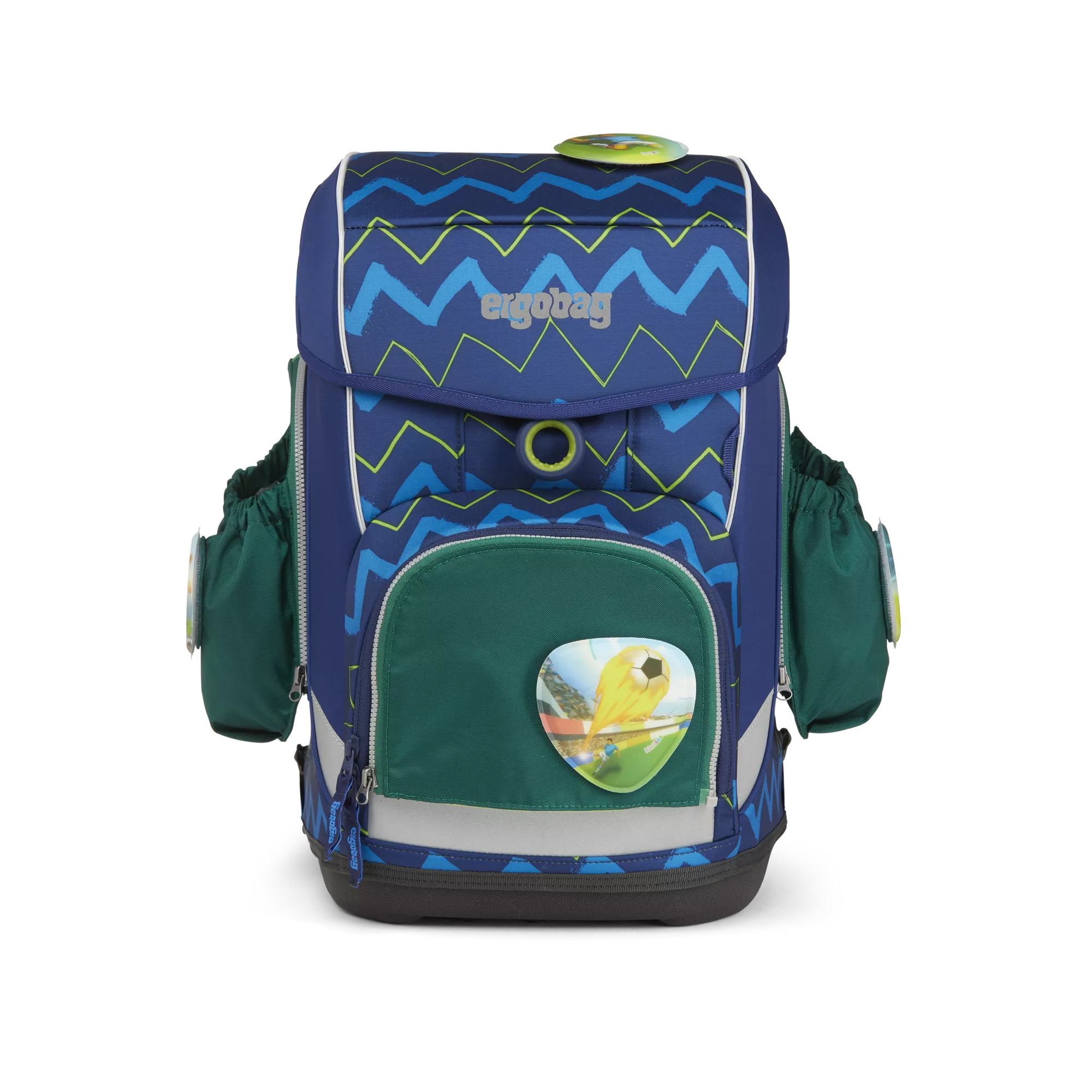 ergobag Seitentaschen Zip-Set Grün