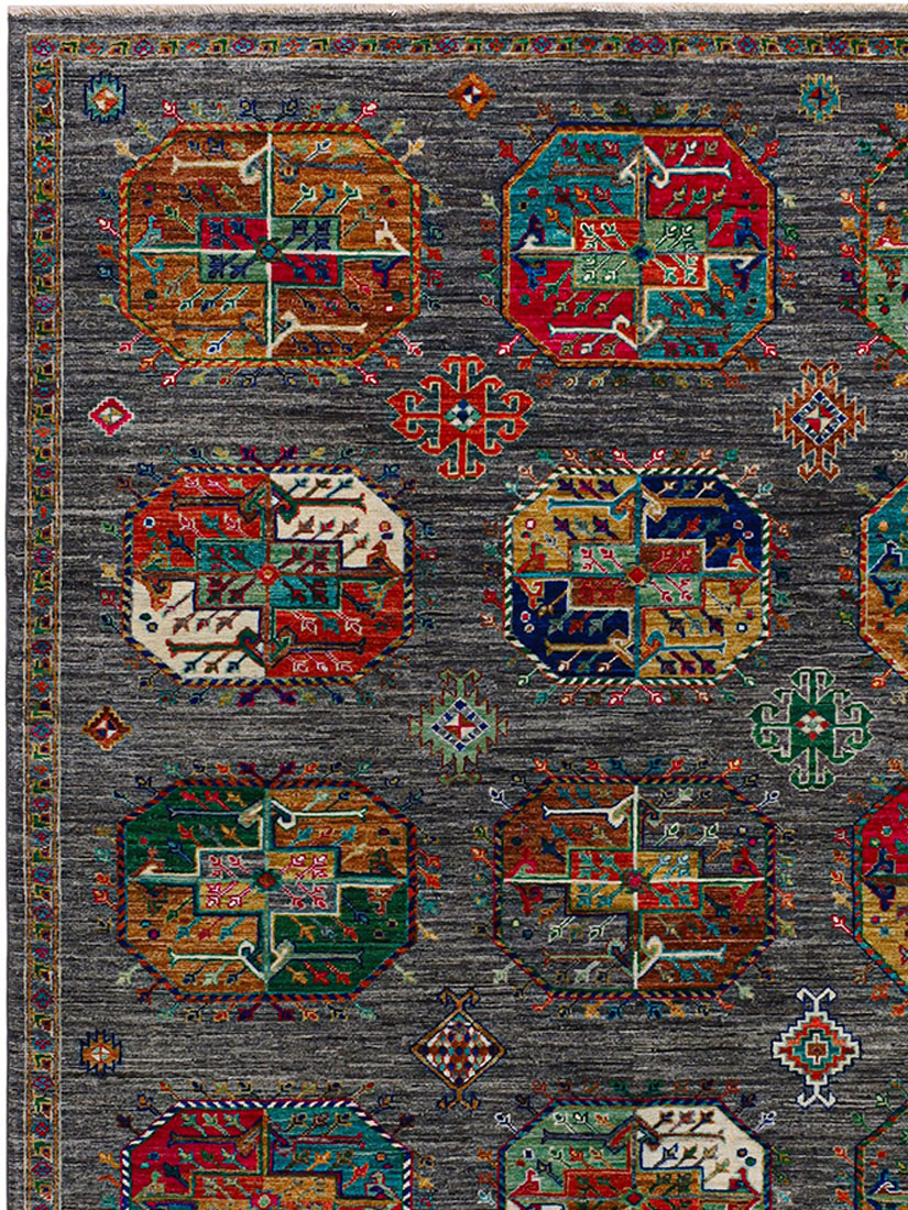 Buchara Ghazni ca. 170 x 238 cm, Unikat / Einzelstück