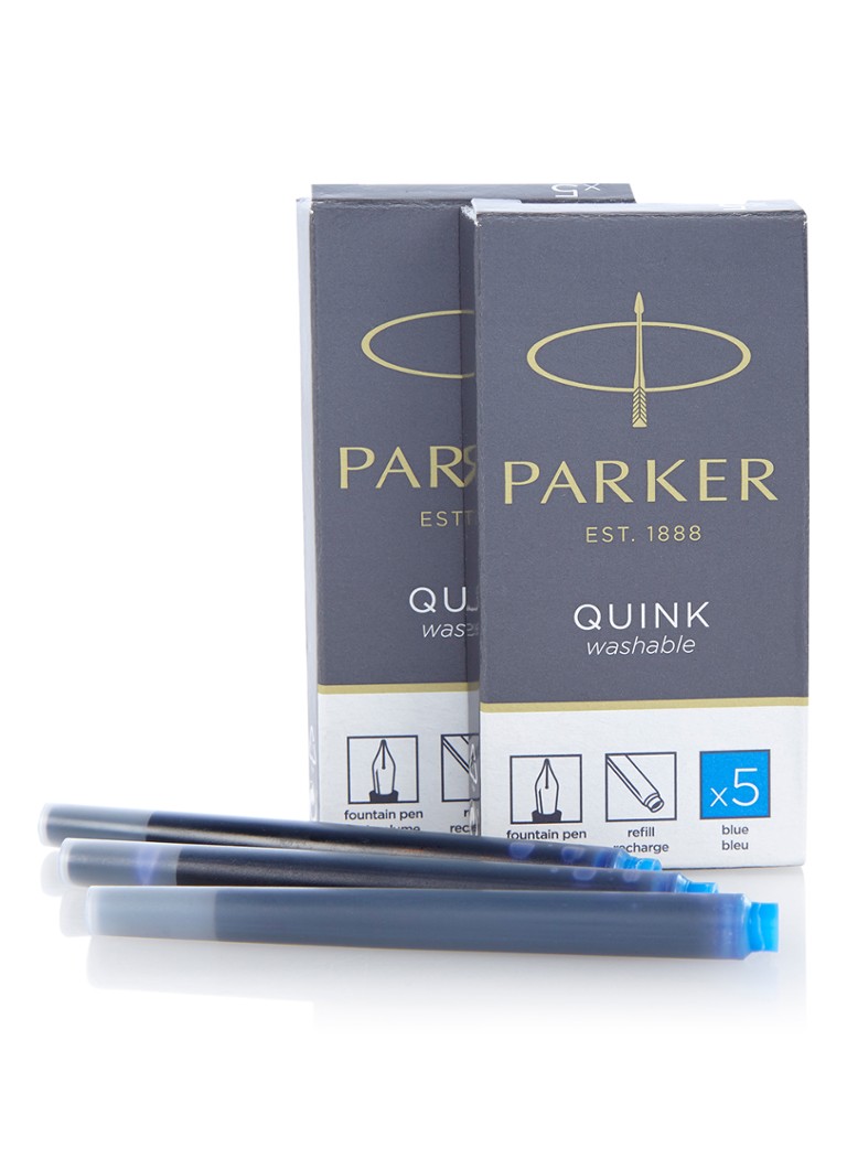 Scoaterea cartușului de cerneală Parker Quink