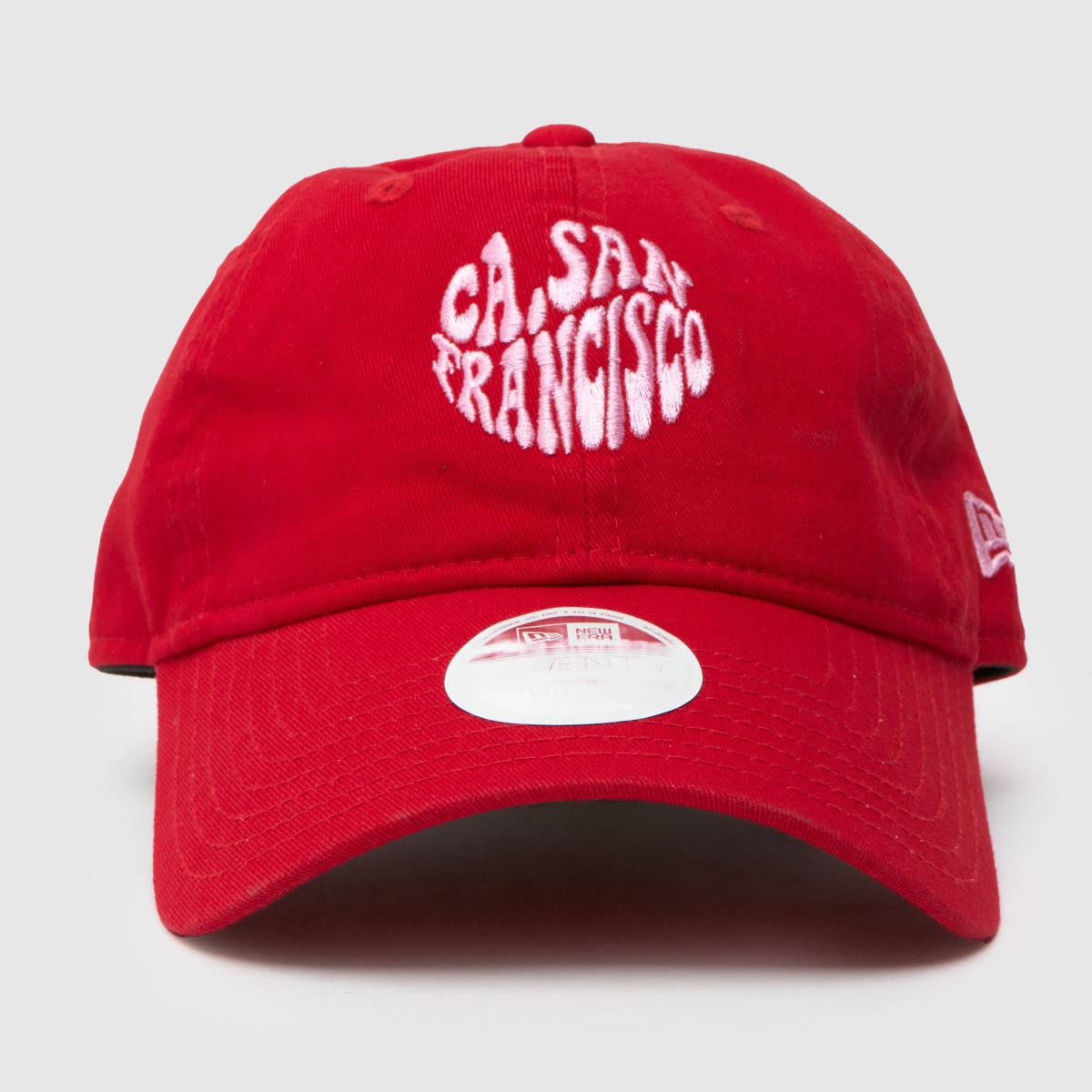 New Era Red City Washed 9twenty sapka