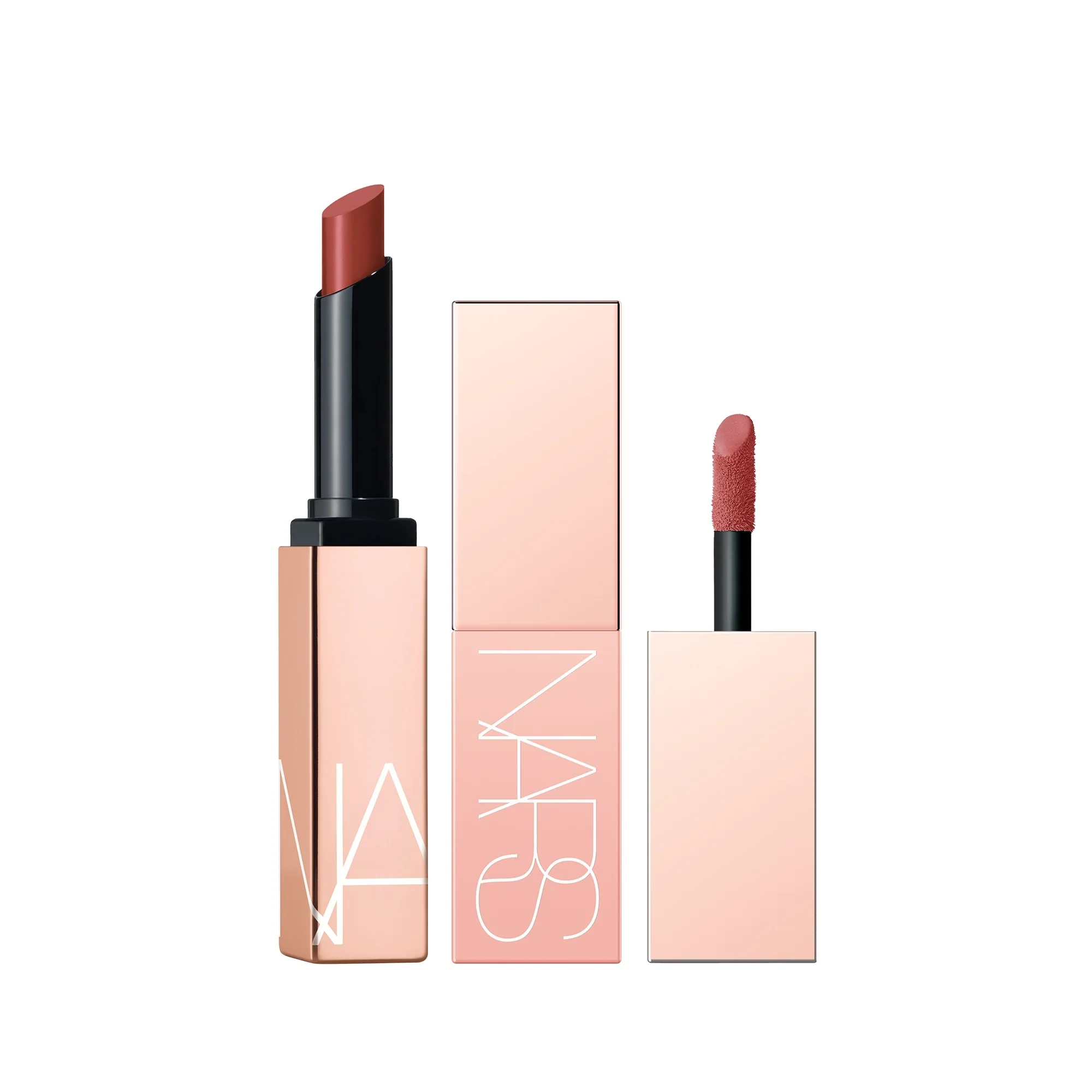 Lips AFTERGLOW -huulipuna ja miniposkipunasetti - Make Up Box