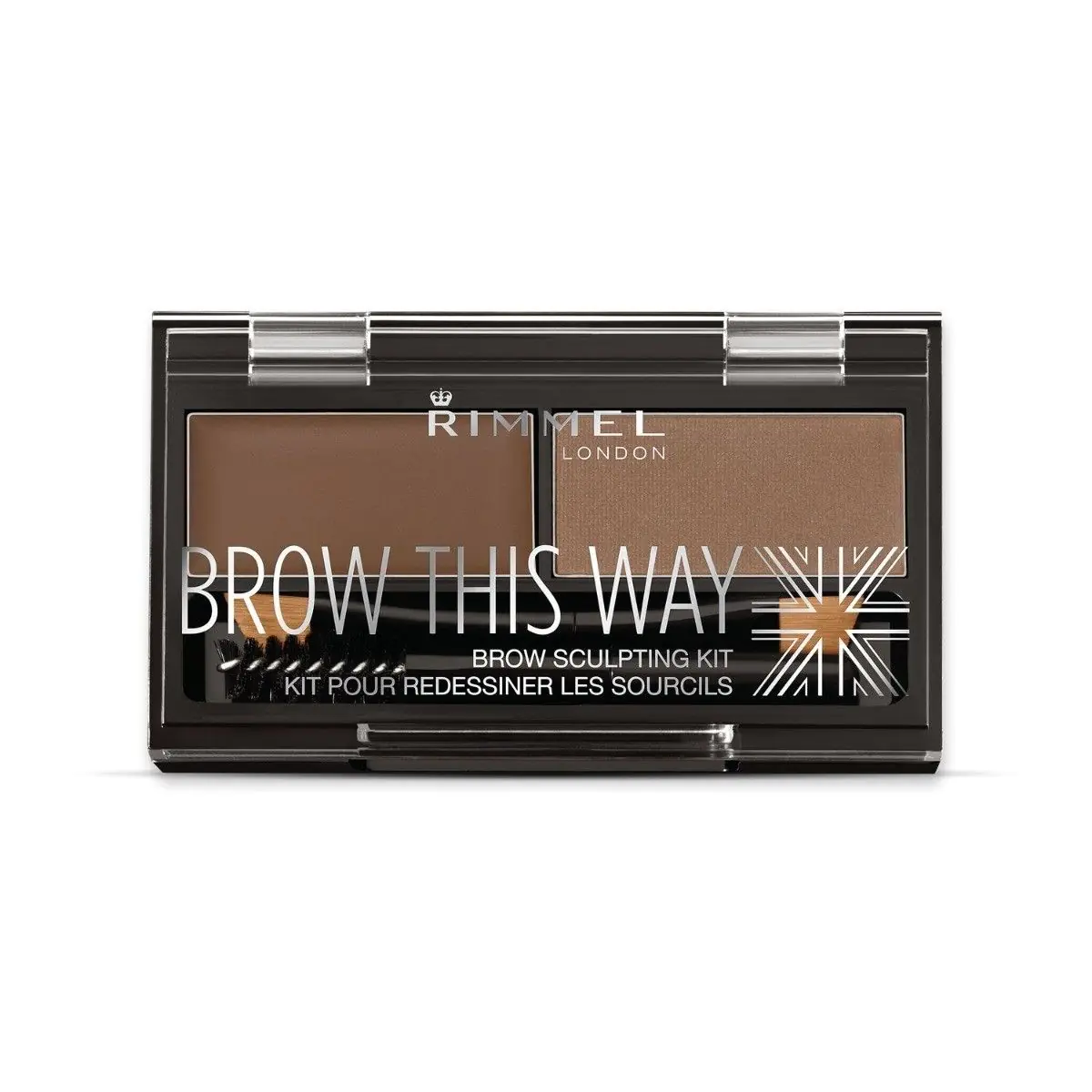 Μάσκαρα φρυδιών Rimmel Brow This Way, 002