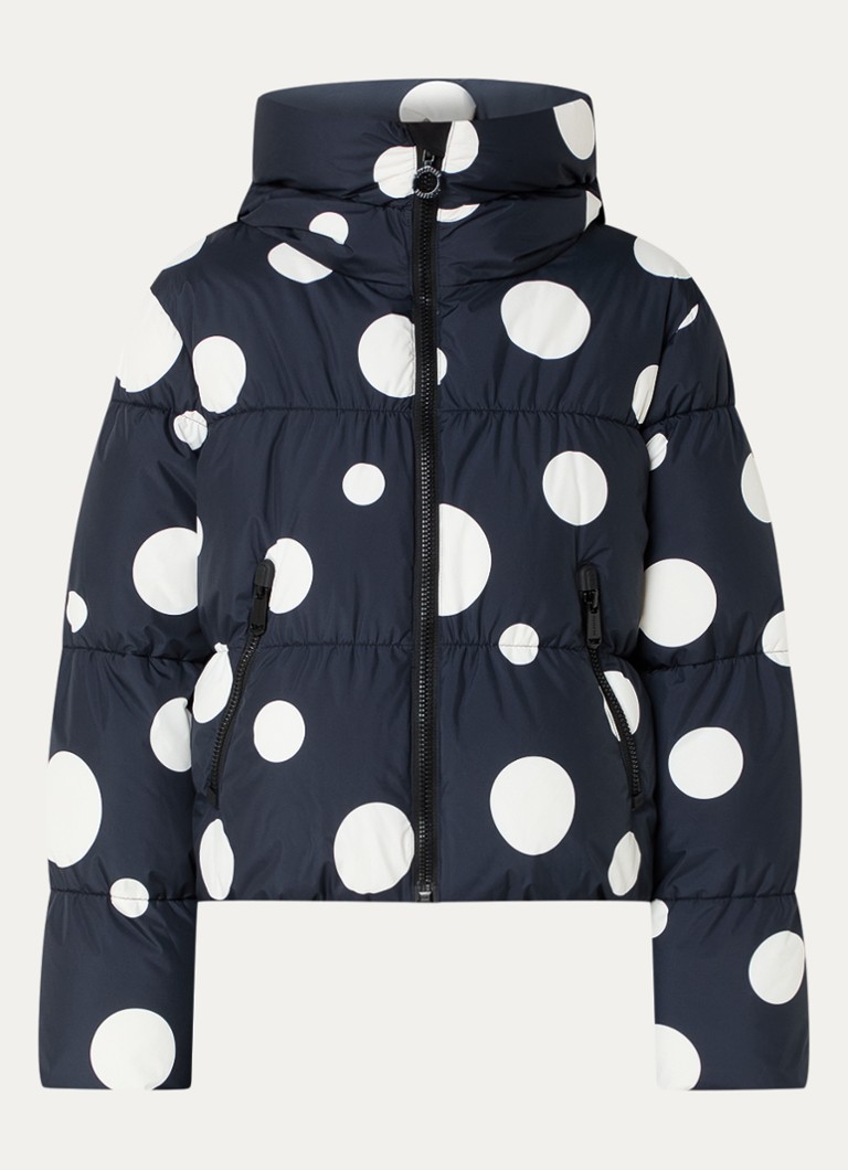 Chaqueta de esquí con capucha Goldbergh Grand Polka Dot