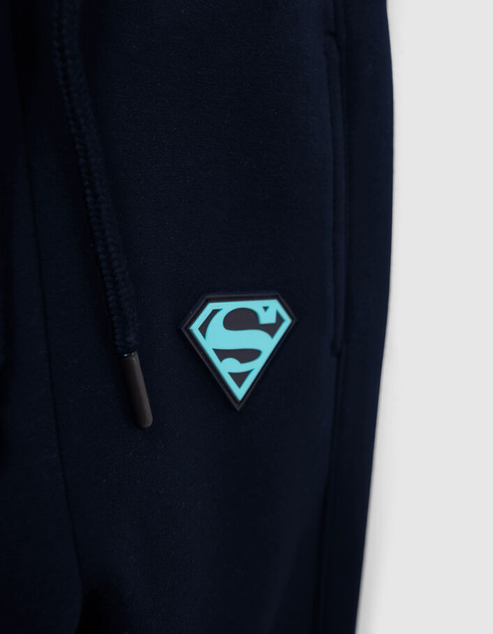 Jogging marine avec logo SUPERMAN garçon