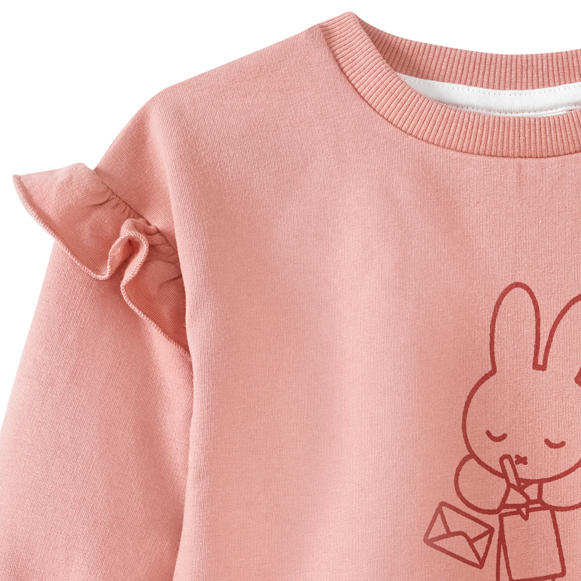 Miffy Sweatshirt mit Rüschen