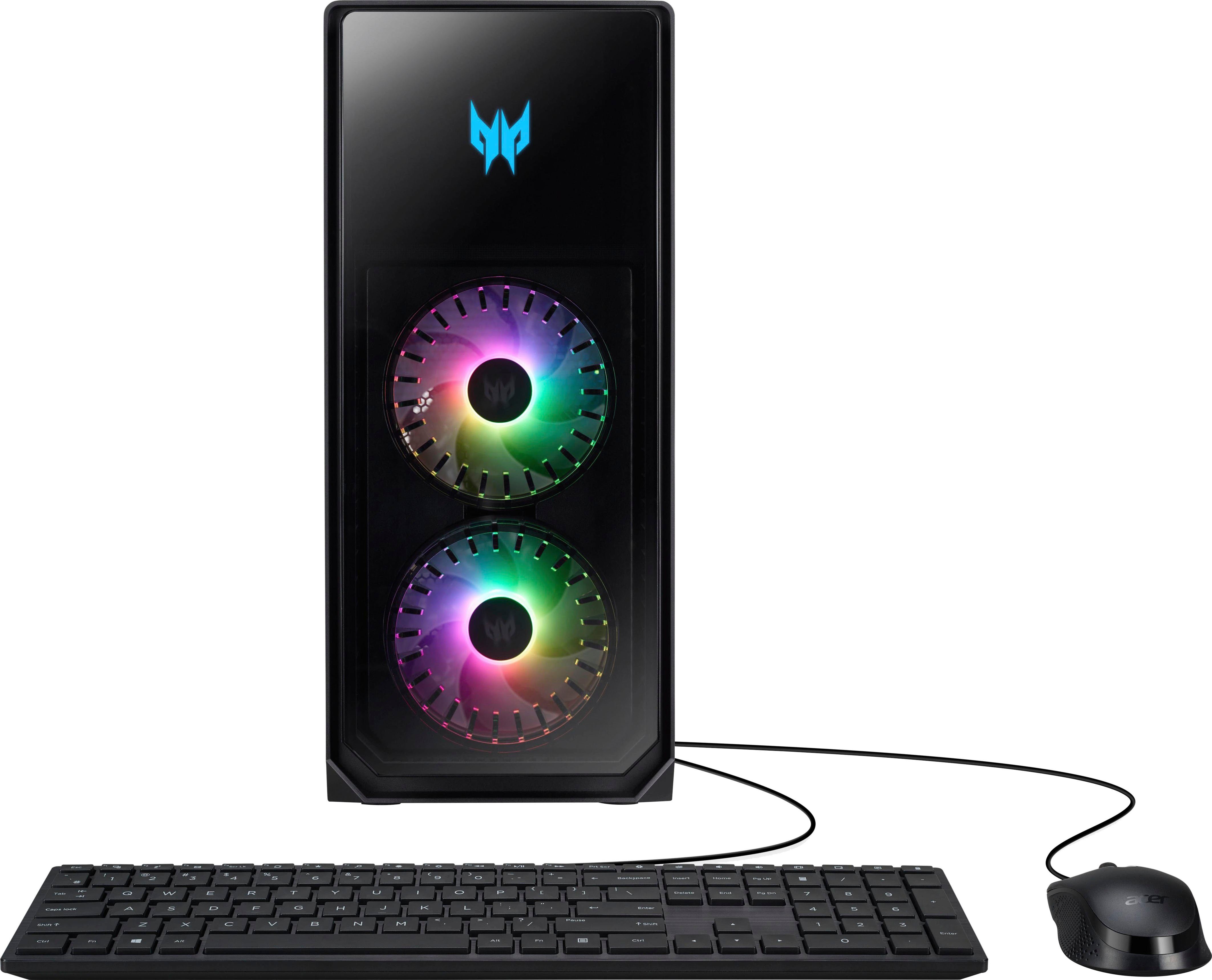 Acer Predator Orion 5000 Gaming-PC (Intel® Core i7 13700F, GeForce® RTX™ 3080, 32 GB RAM, 2000 GB HDD, 1000 GB SSD, Luftkühlung)