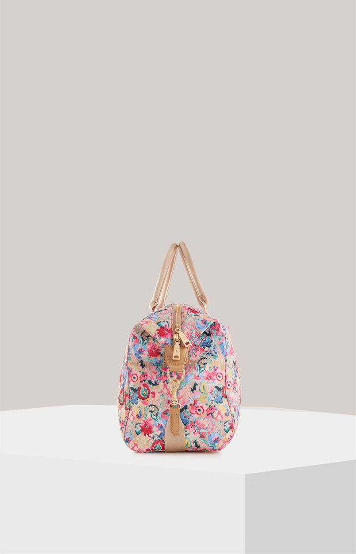 Weekender Tutti Fiori Lorella in Beige/Pink gemustert