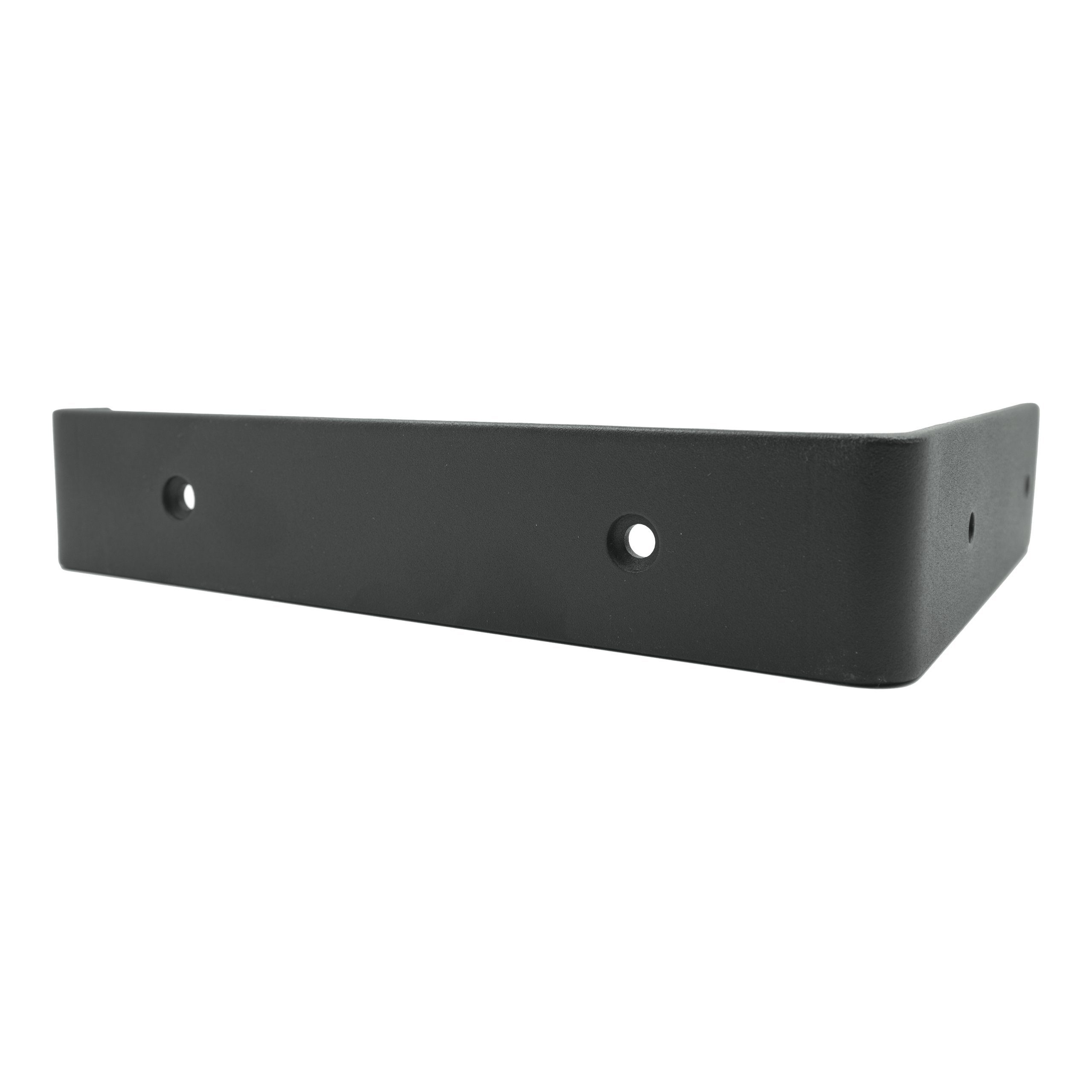 Natural Goods Berlin Wandregalhalter KREUZBERG, 2-tlg., Regalhalterung, Winkelkonsole, Wandregal, Winkelträger, 200mm, Schwarz