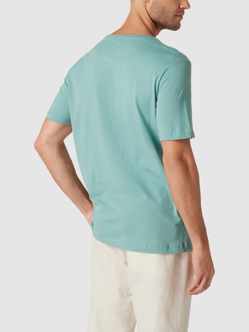 T-Shirt mit Logo-Print in schilf