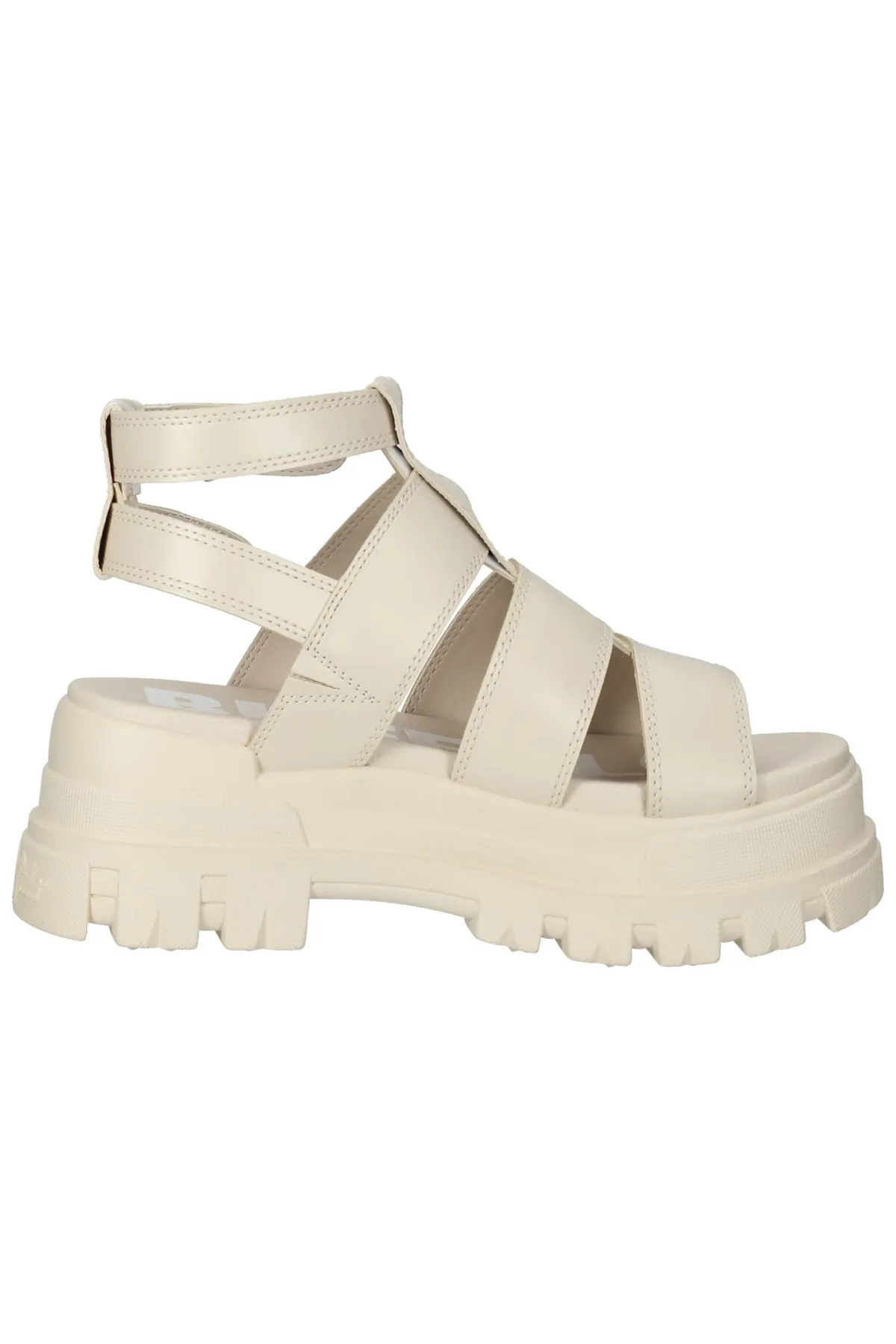 Buffalo  Sandalette - Ecru - Flacher Absatz