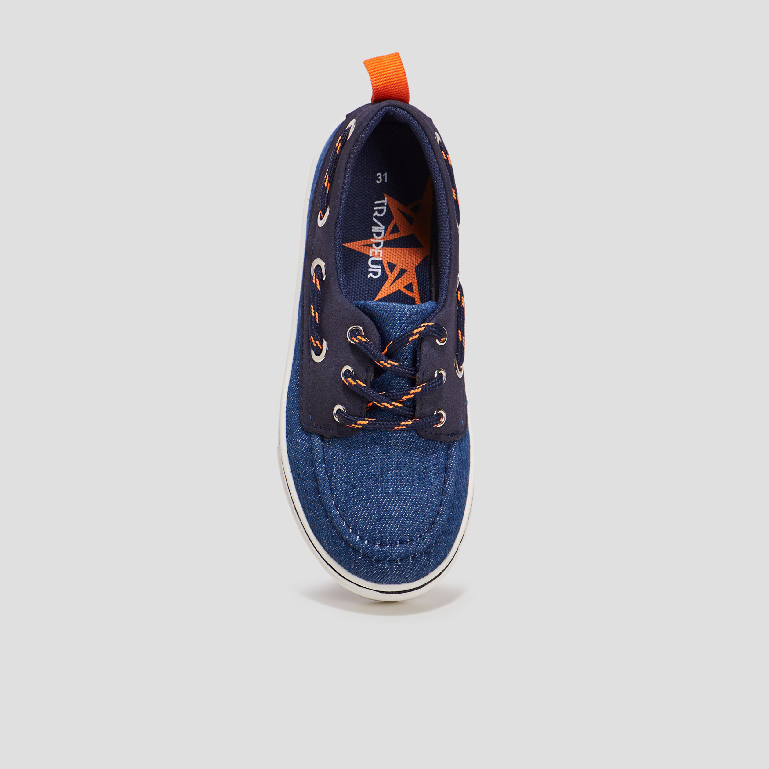 Chaussures bateau Trappeur bleu marine garçon | La Halle