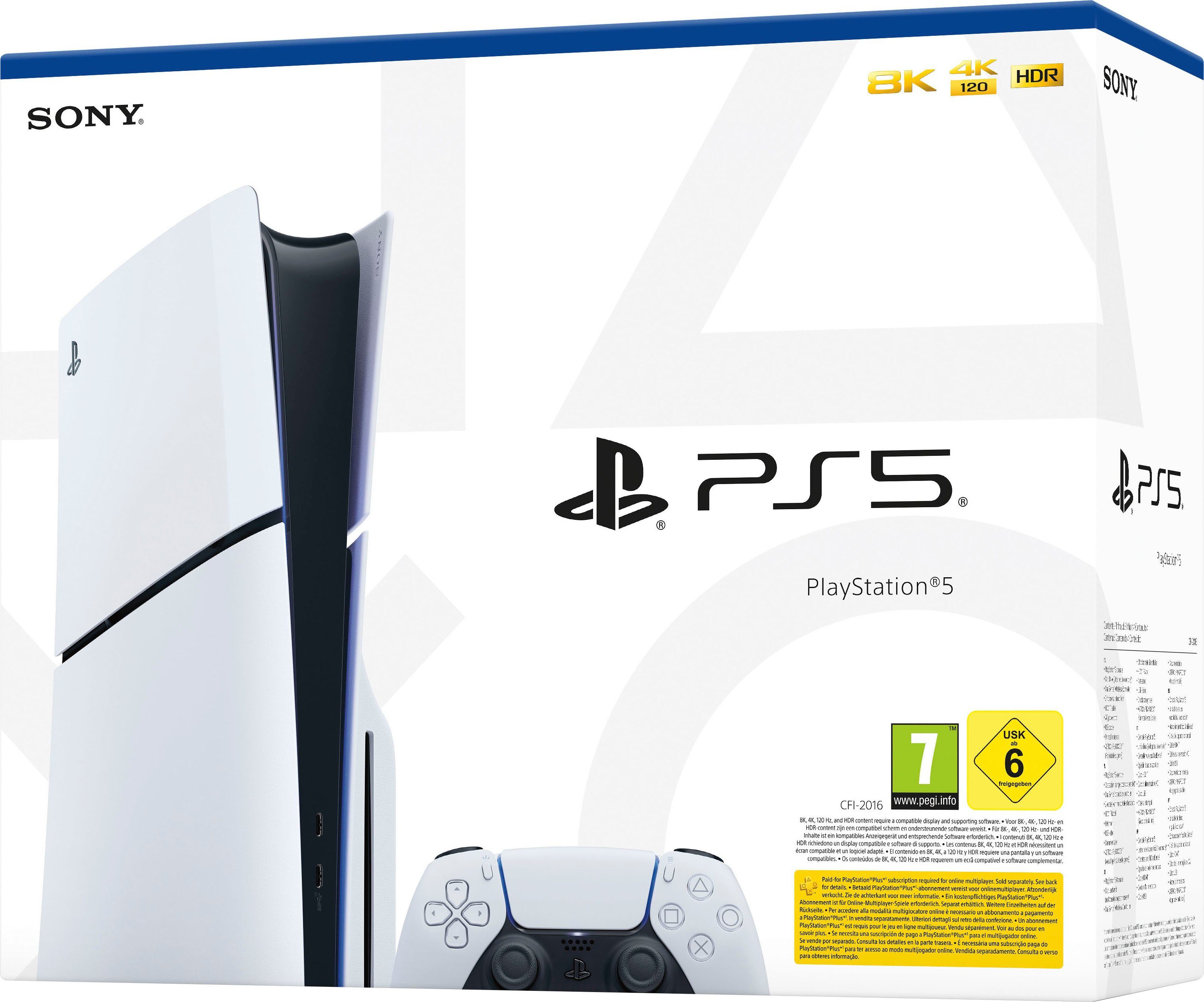 PlayStation 5 Disk Edition (Slim) + MARVEL’S SPIDER-MAN 2