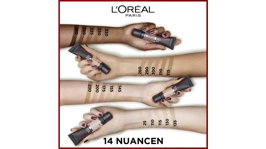 L'ORÉAL PARIS MakeUp Infaillible Matte Cover 30 ml 155 - Naturel Rose/Natural Rose