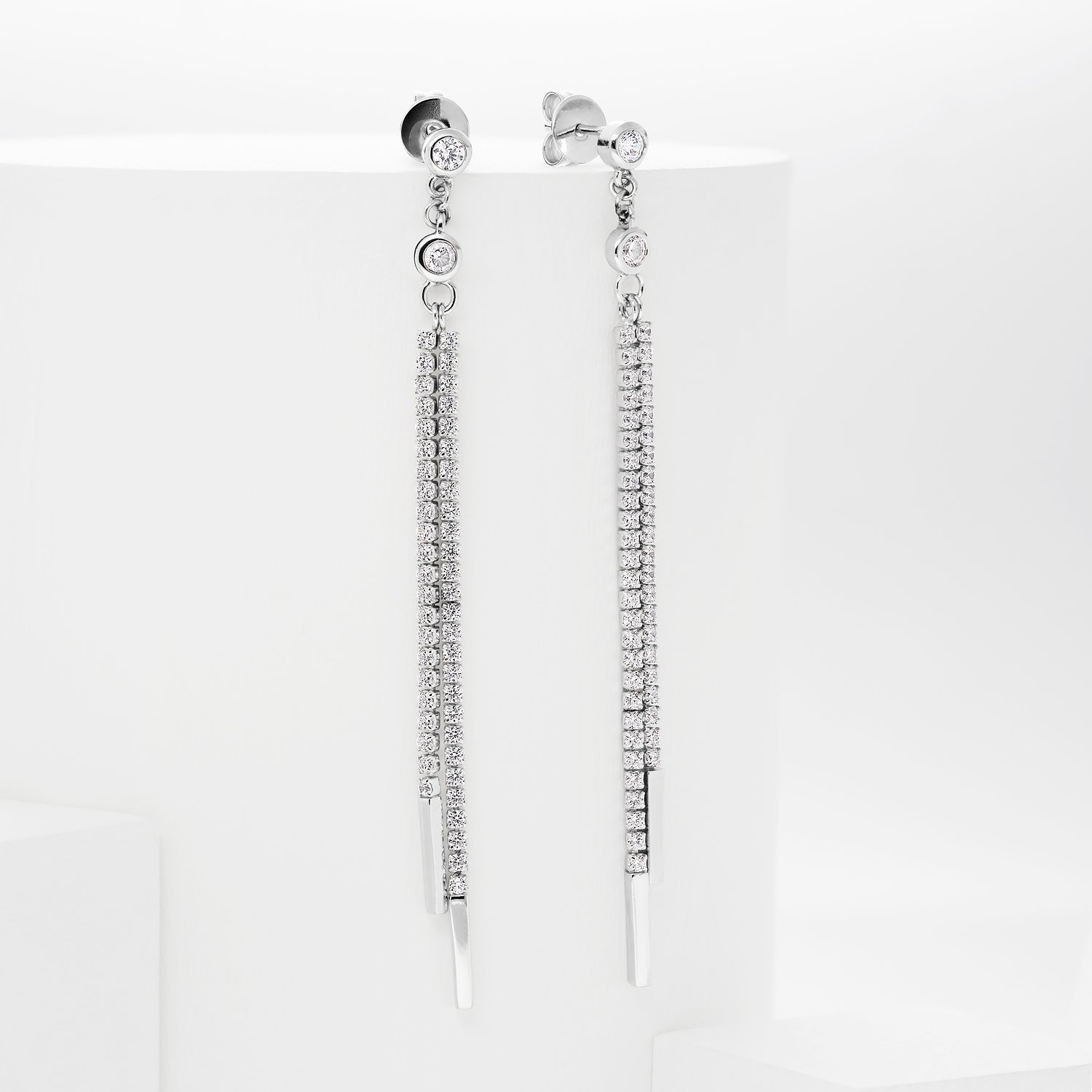 Boucles d'oreilles de jet