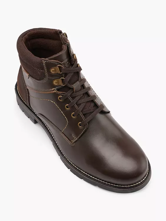 CAFE MODA Leder Schnürboots