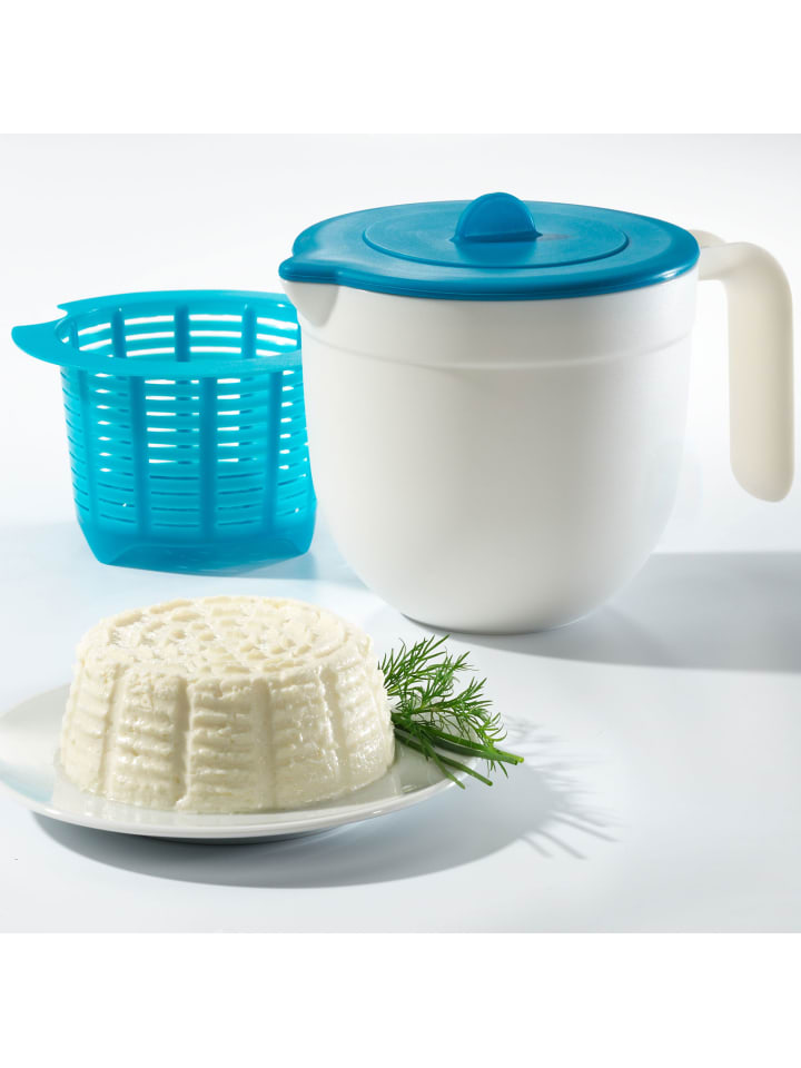 Stoneline Frischkäse- und Tofu-Zubereiter-Set, 3-tlg. in Blau günstig kaufen onesize