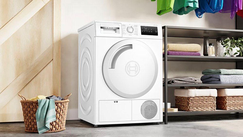 BOSCH Kondenstrockner Serie 4 WTN83203, 8 kg