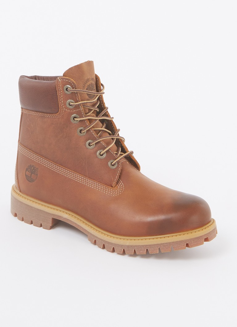 Ghete Timberland din piele premium 15 cm
