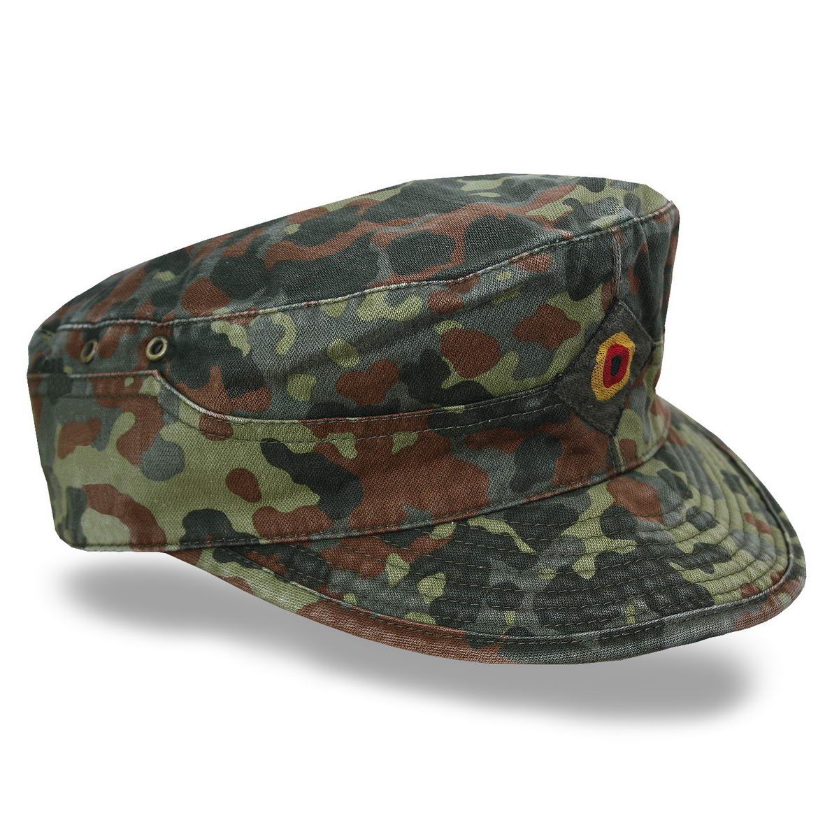 BW Feldmütze Original gebraucht flecktarn