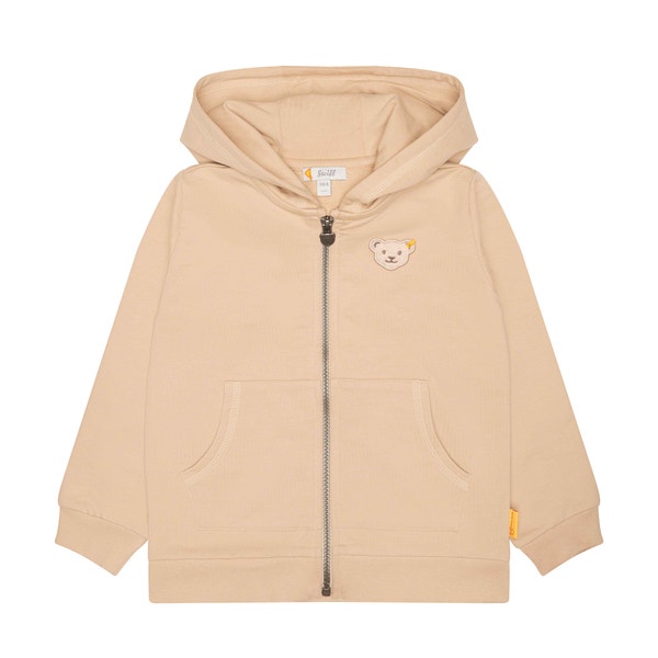 Sweatjacke, braun für Jungs
