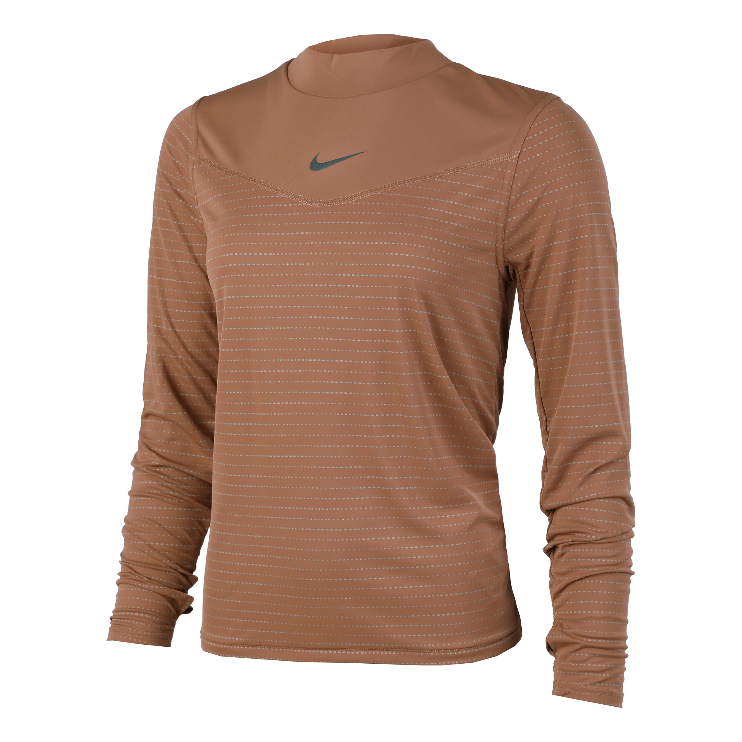 Dri-Fit Run DVN Longsleeve Damen - Braun