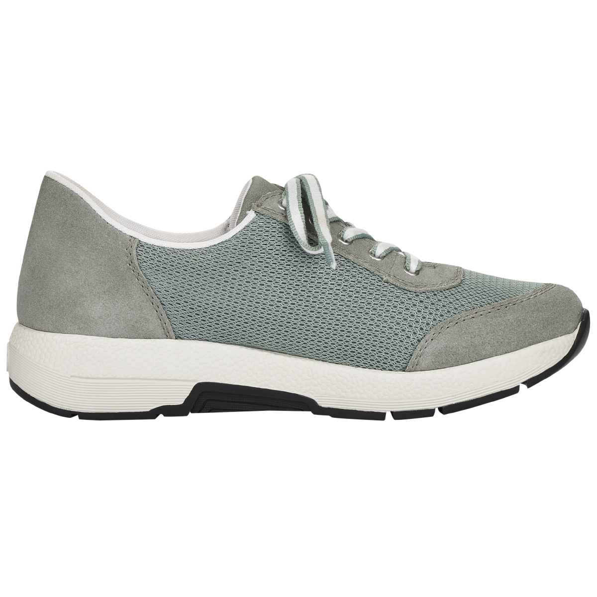 Rieker N8451 Sneaker Low grau
