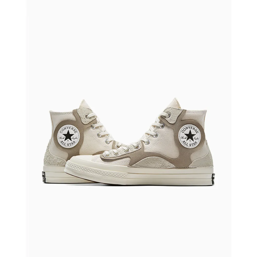 Converse Chuck 70 Vintage Suede Patchwork A10231C / grau