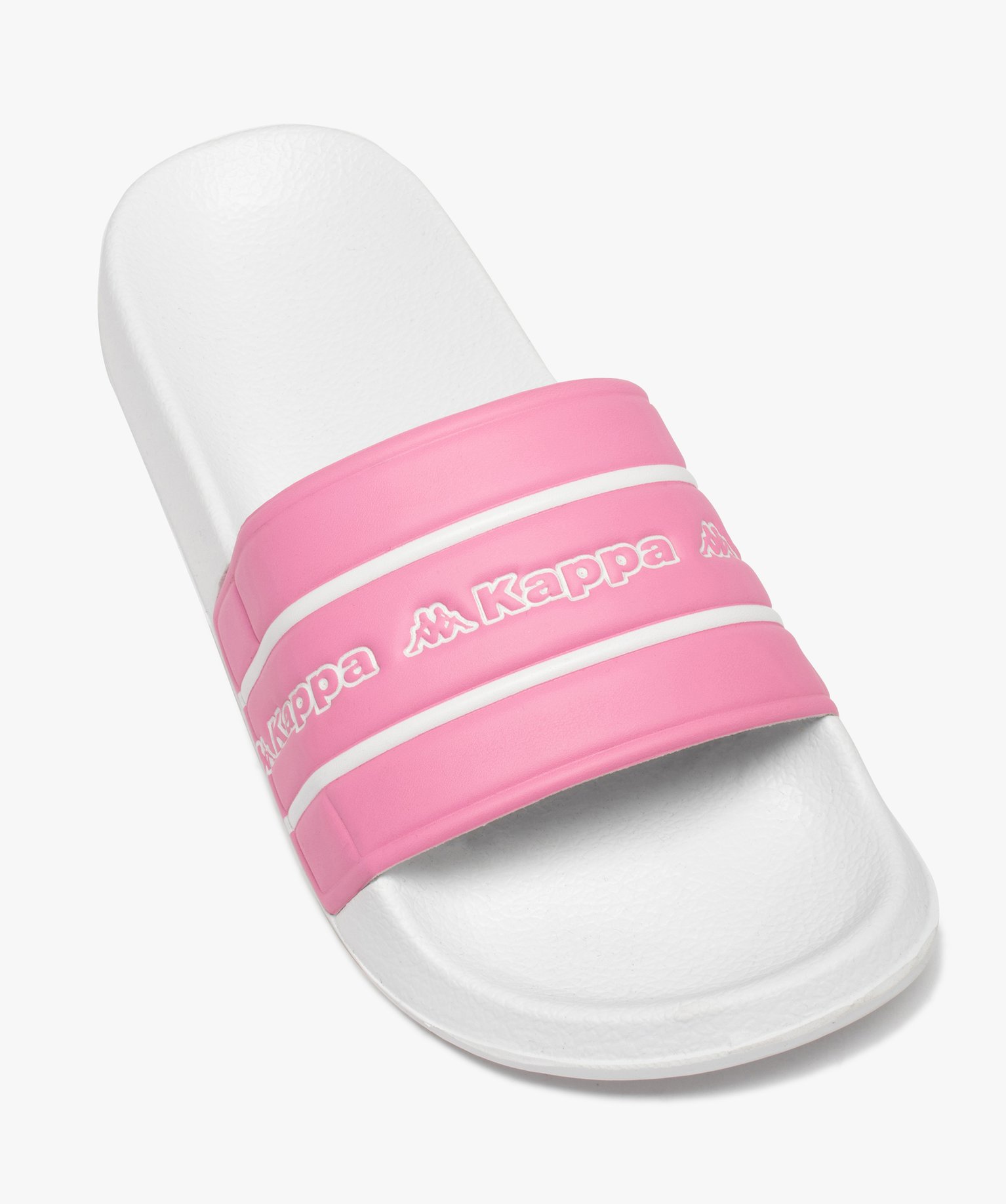Mules de piscine femme bicolores - Kappa rose | GEMO