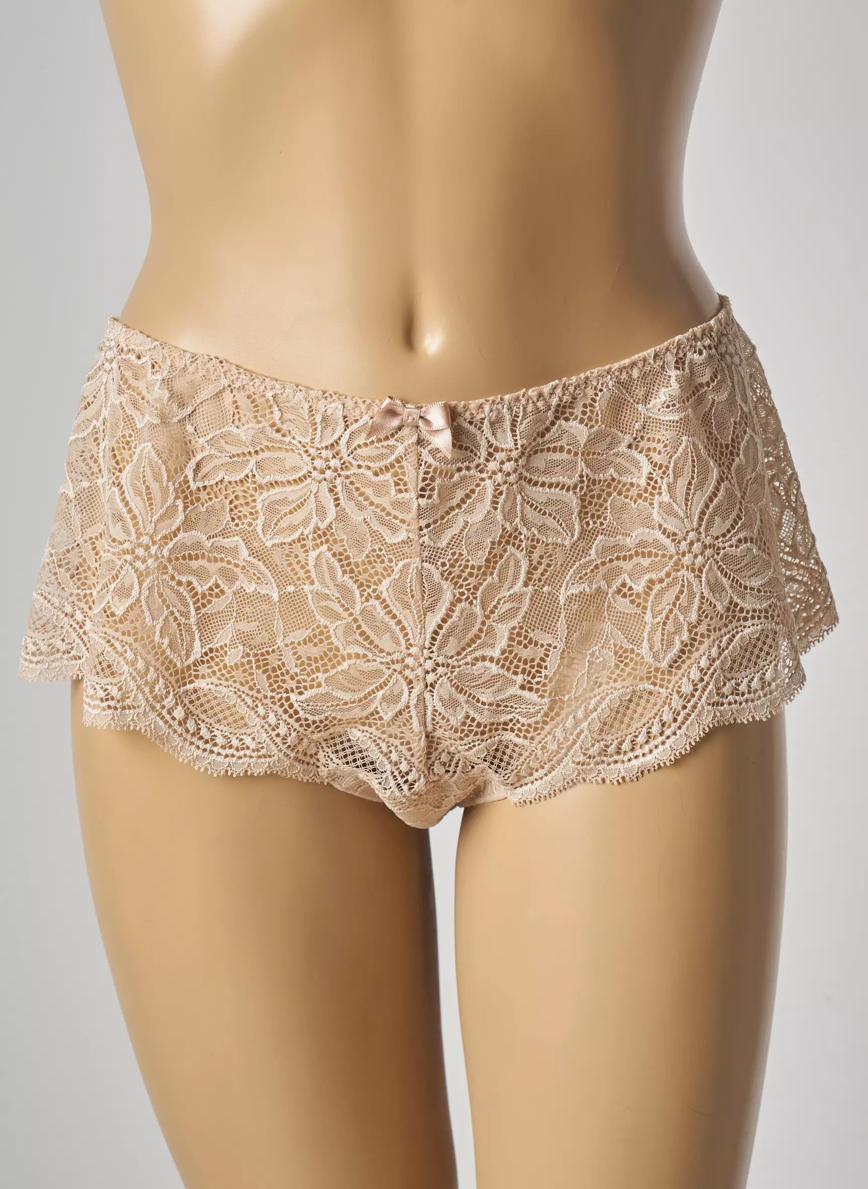 Simone Perele Shorties Femme couleur beige