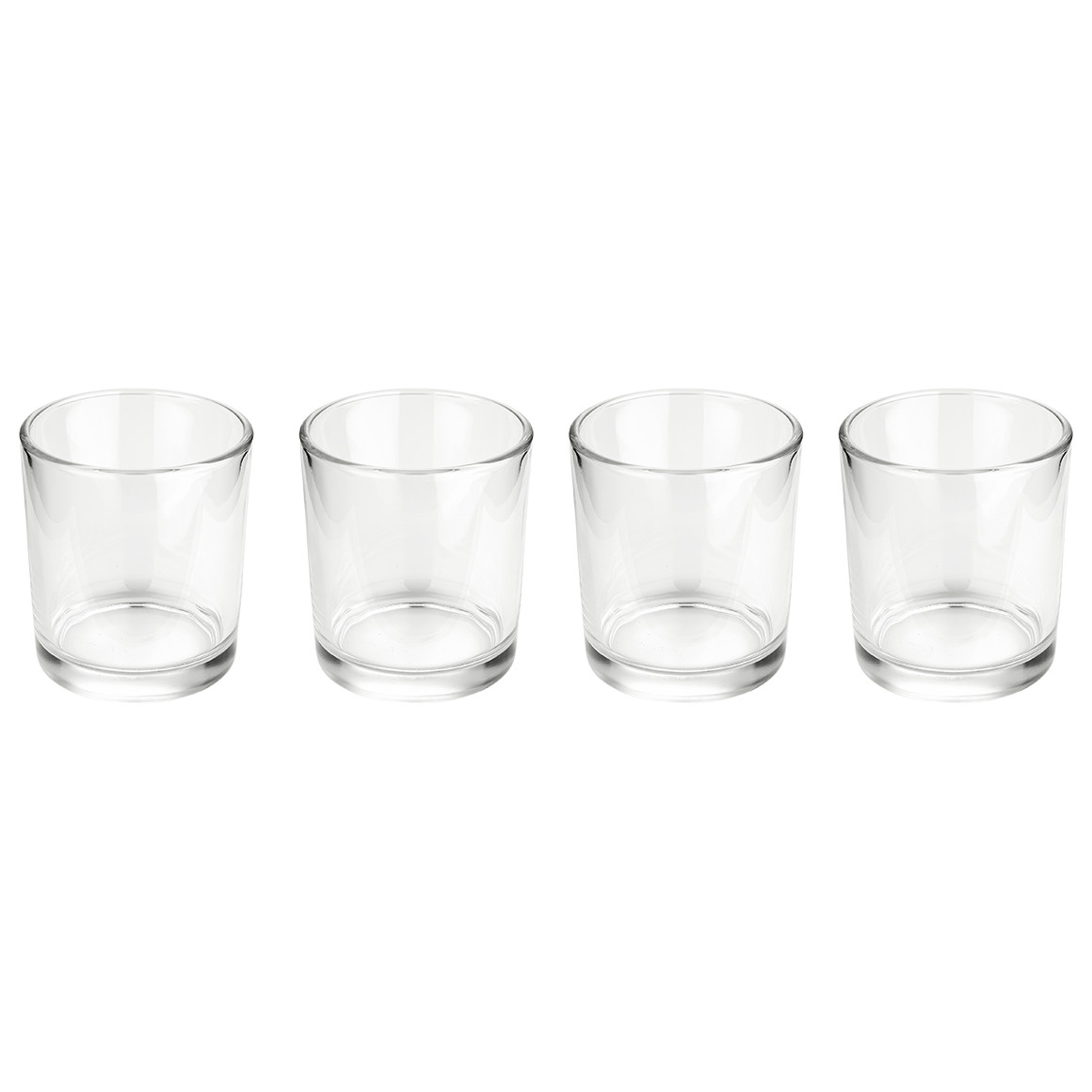 4 Trinkgläser im Set