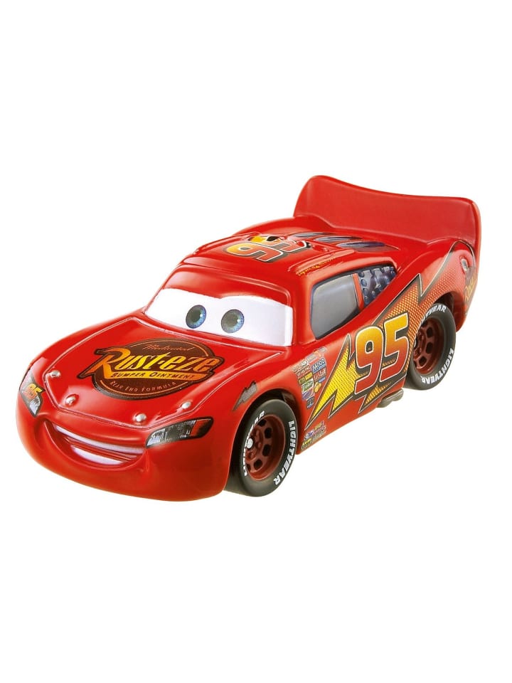 Disney Cars Fahrzeug Racing Style | Die Cast 1:55 Auto in Lightning McQueen günstig kaufen onesize
