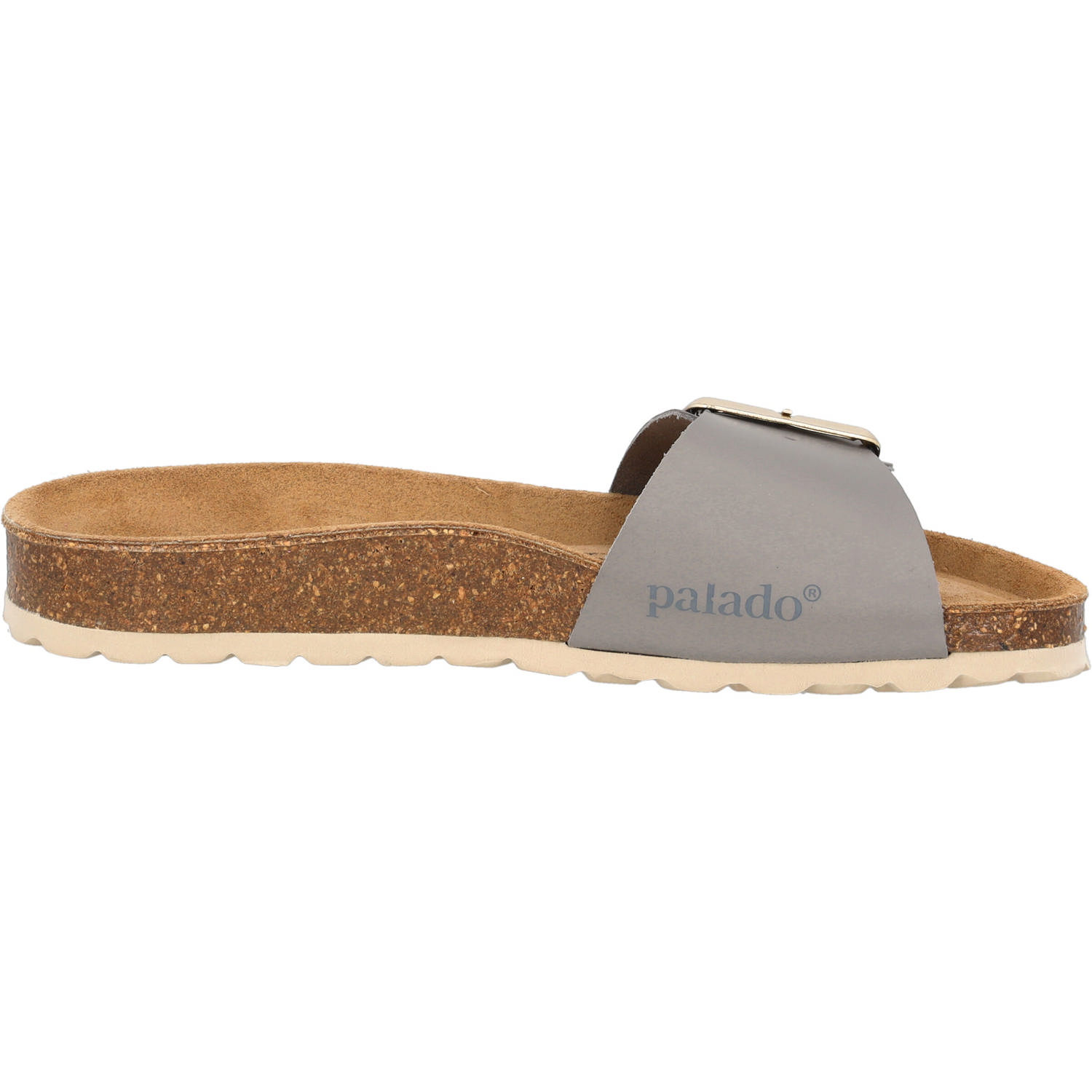Palado Malta EGS Matt Premium Leather, Pantoletten, Damen, Grau