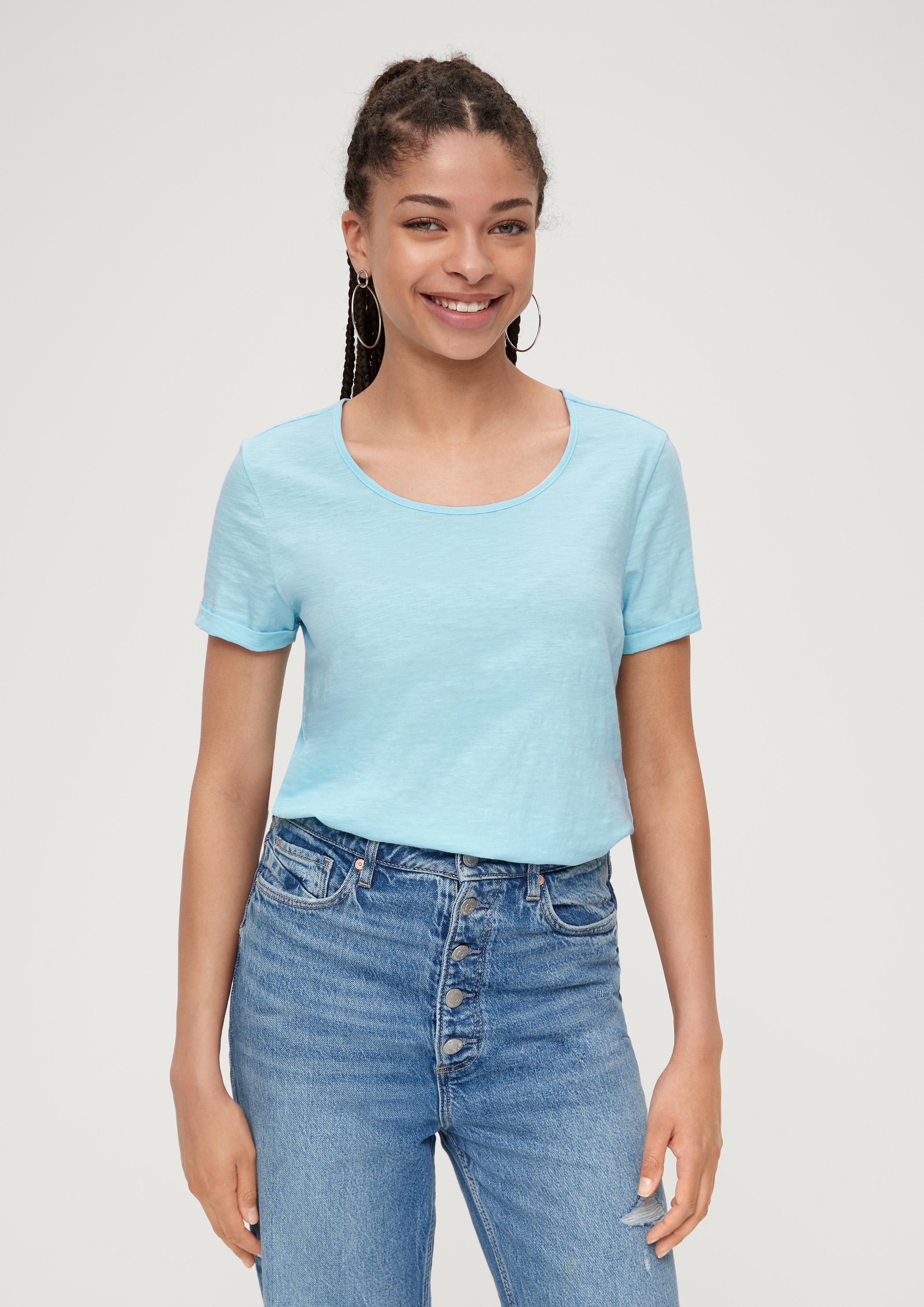 Baumwollshirt in O-Shape  2131311-6045