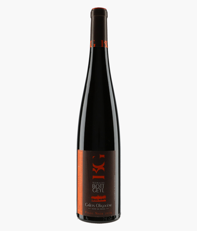 Alsace Pinot Noir Galets Oligocene Elevé en Barriques 2016BOTT GEYL