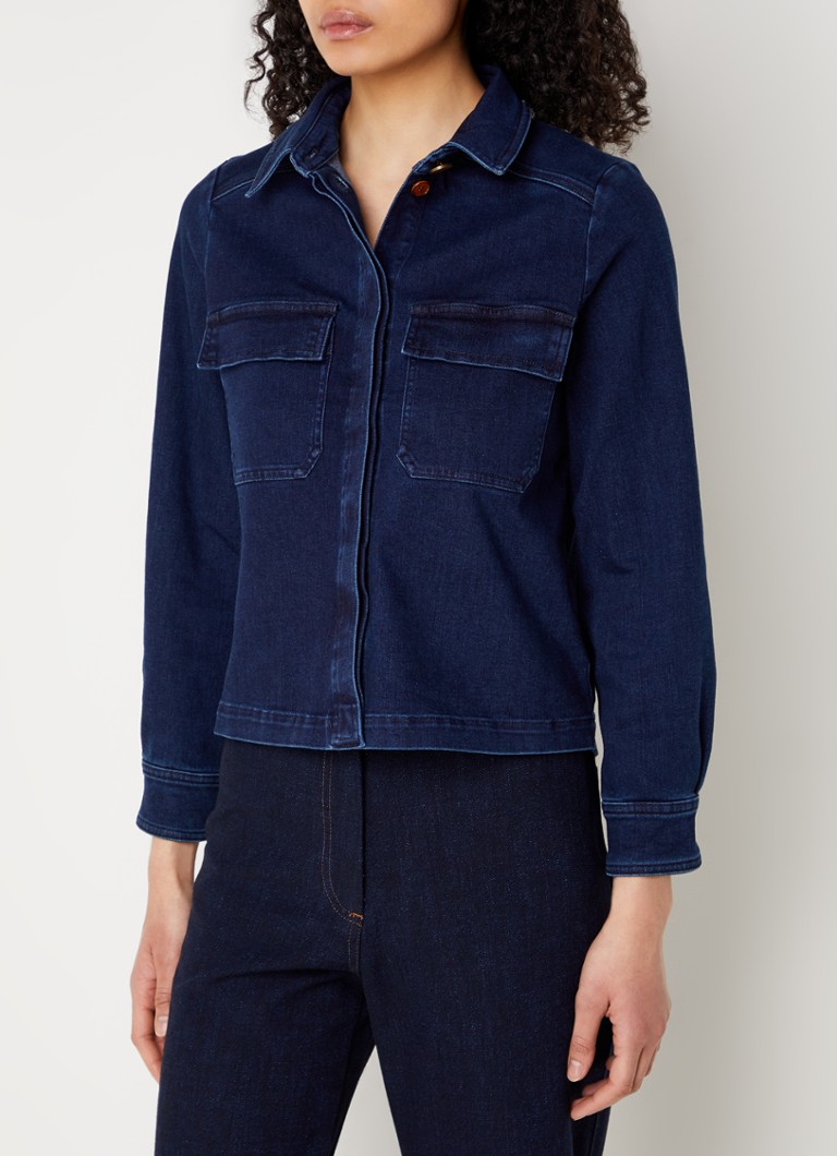 Camicia in chambray con tasche sul petto di Sessùn Guggen